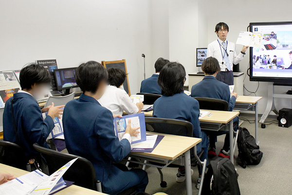 平塚市立神明中学校見学会